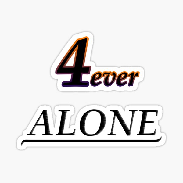 4Alleine - Immer Single Sticker