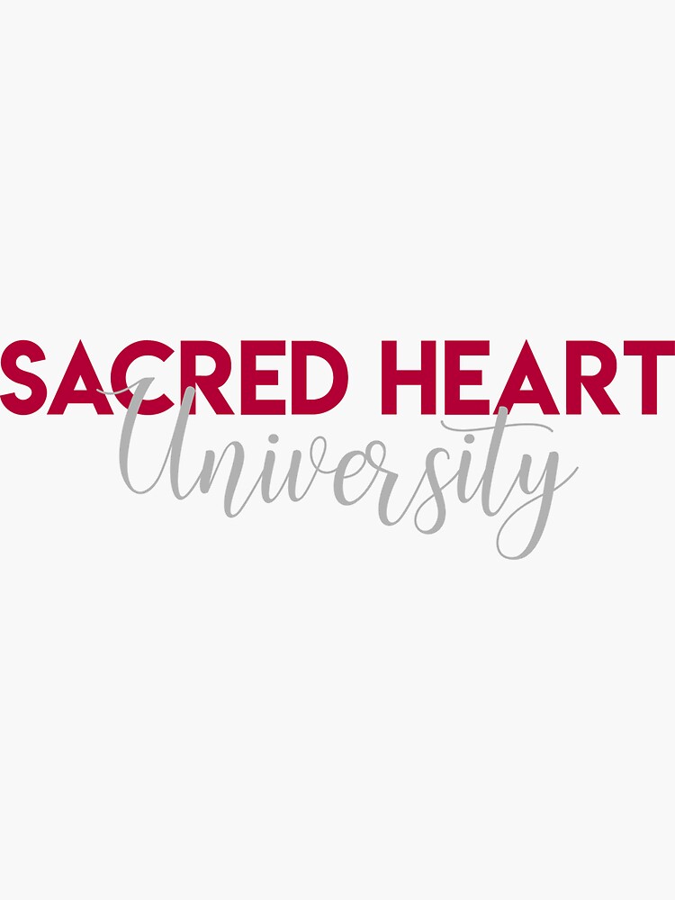 "Sacred Heart University" Sticker for Sale by lohtus Redbubble