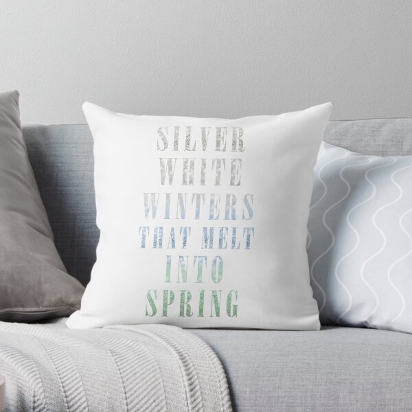 Winter Decor, The Sound of Music Throw Pillow