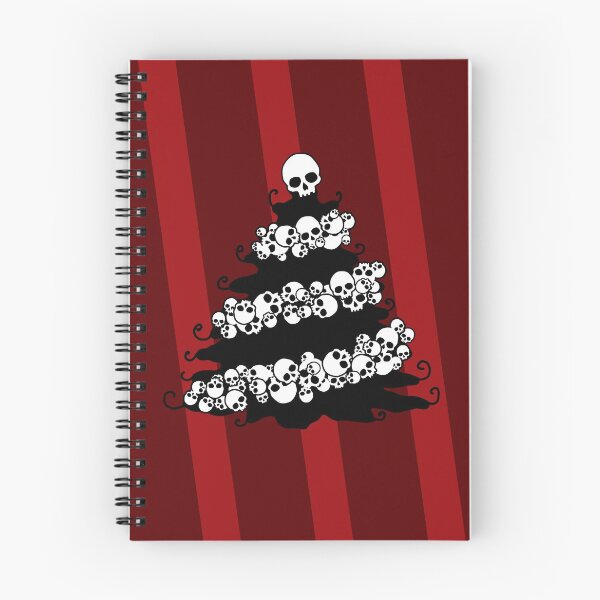 Item preview, Skull Festooned Holiday Tree designed and sold by OpheliaThree.