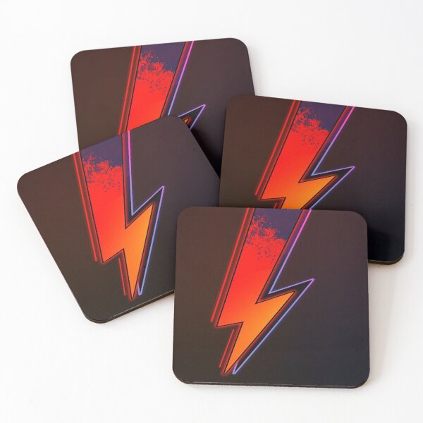 Item preview, Volcanic Bolt - Neon And Pop Retro Graphic designed and sold by Lumos19 Studio.