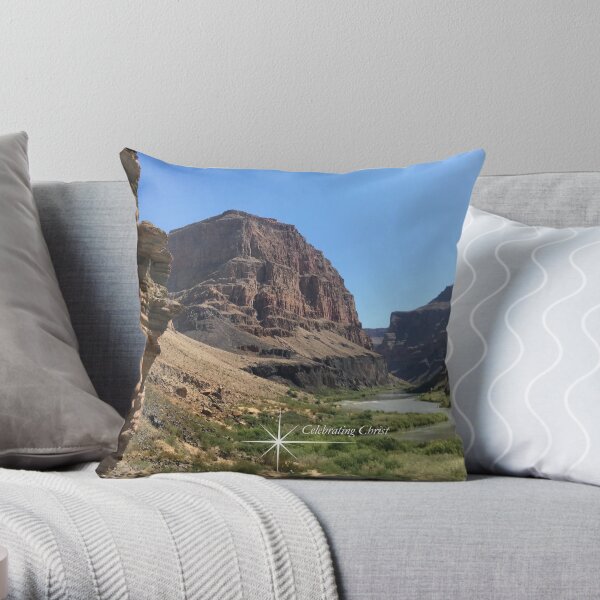 Colorado River - From ccnow.info Throw Pillow