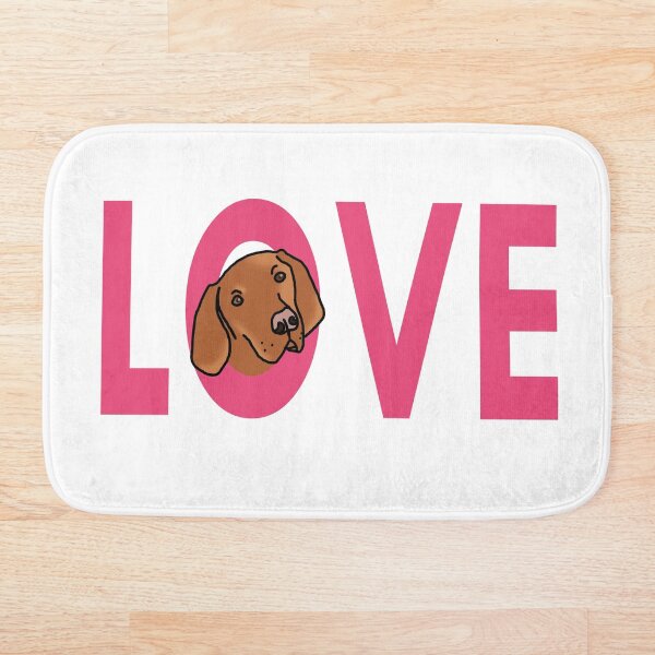 Item preview, Vizsla Love - Pink Text designed and sold by LeeTheNerd.