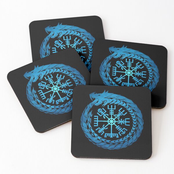 Item preview, Vegvisir Jormungandr World Serpent  designed and sold by Beltschazar.