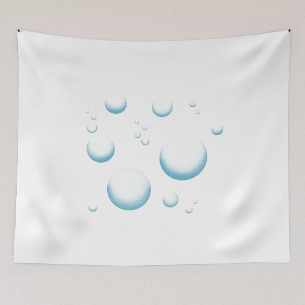 Item preview, Effervescent Bubbles - Blue designed and sold by PlacidPower.