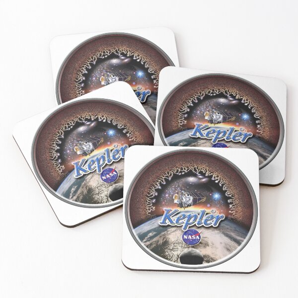 Item preview, Kepler Space Telescope Logo with the Universe! designed and sold by Pablo Carlos Budassi.