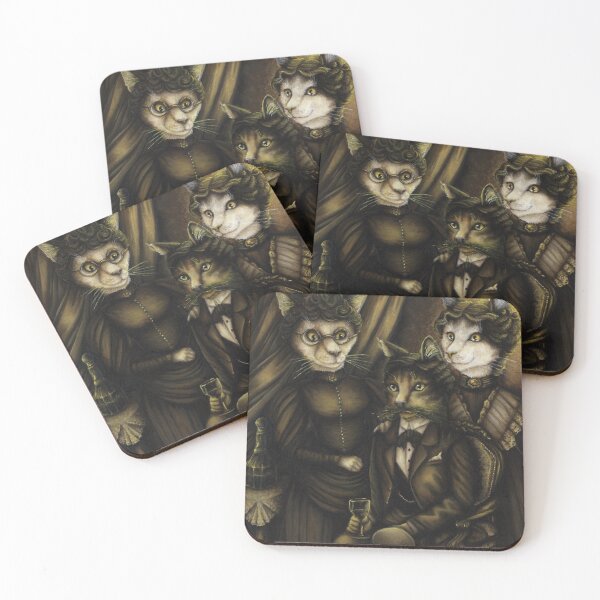 Item preview, Arsenic and Old Lace Cats designed and sold by TaraFlyPhotos.