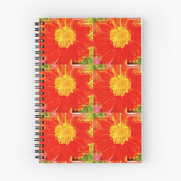 Item preview, bright-red-flower and yellow head; c.a.2019[smiley100] designed and sold by smiley100.
