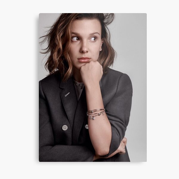 Millie Bobby Brown Metal Print