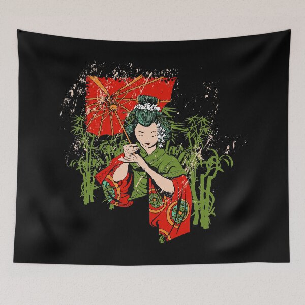 Item preview, A geisha, traditional arts. designed and sold by Chams0609.