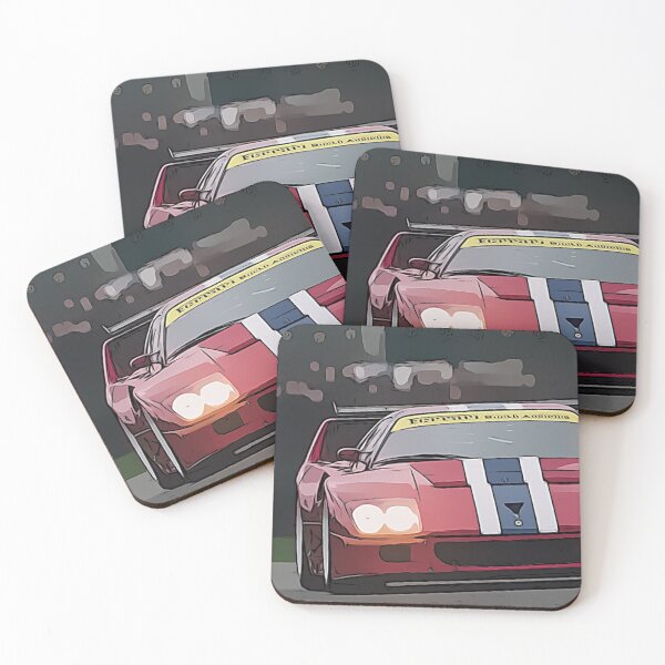 Item preview, Classy Ferrari F40 Painting Poster – Elegant Supercar Art designed and sold by Road To Track.