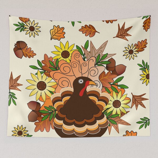 Item preview, Thanksgiving Autumn Turkey designed and sold by umeimages.