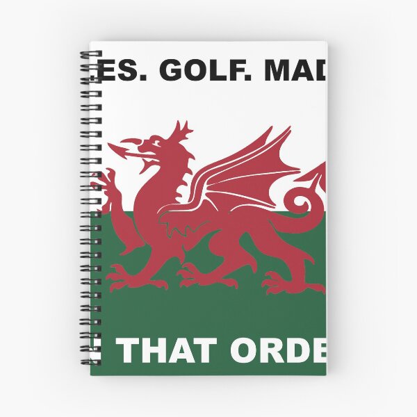 Item preview, Wales Golf Madrid In That Order designed and sold by ozma666.