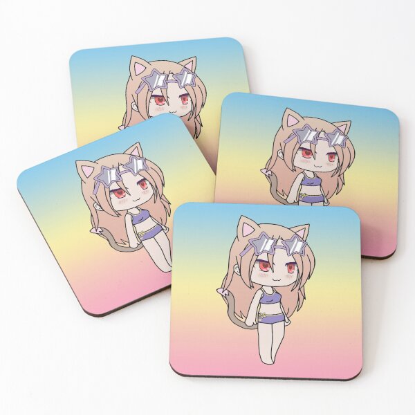 Item preview, Gacha Life Cute Gacha Neko Girl Karin in swimsuit  designed and sold by uwu-kitty.