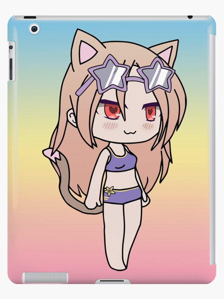 Gacha Life Cute Gacha Neko Girl Karin in swimsuit