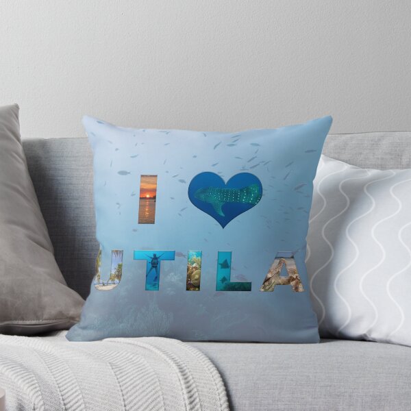 Item preview, I Heart Utila (Blue) designed and sold by Caitlin Chock.
