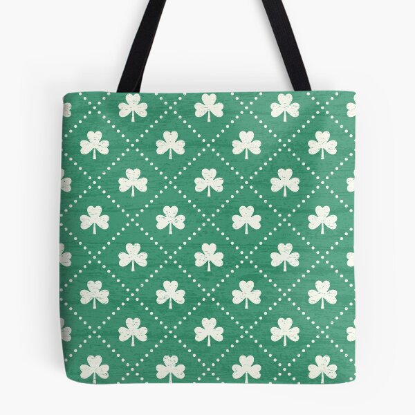 Item preview, Shamrock On! - Emerald Green Background designed and sold by Daisy Beatrice.