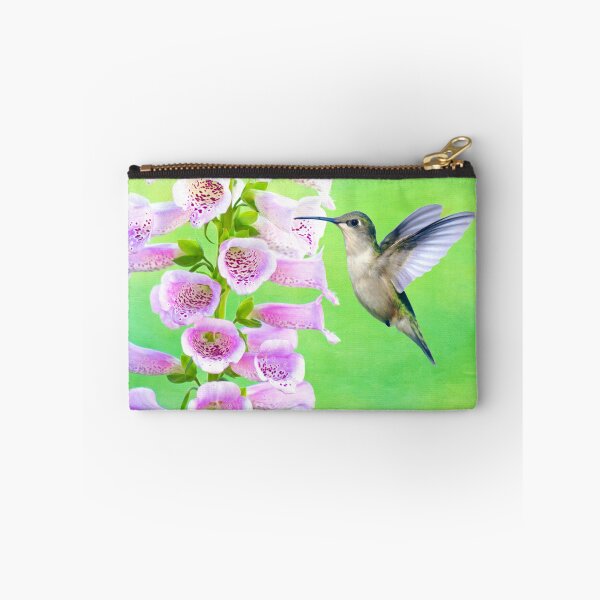 Item preview, Hummingbird and Foxglove designed and sold by FineArtography.