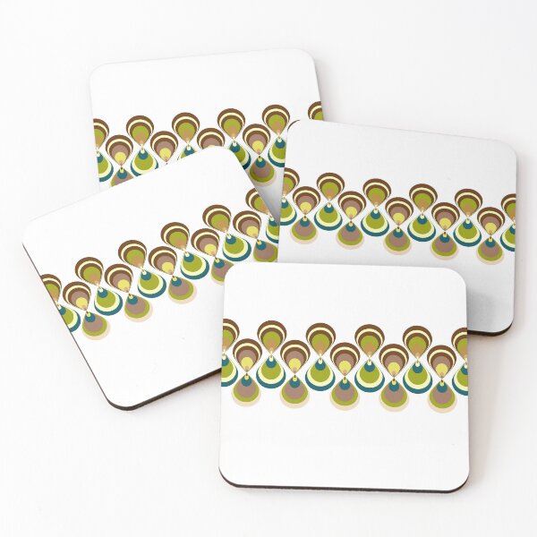 Item preview, Vintage paon on white 2 designed and sold by Yamy Morrell Art and Design.