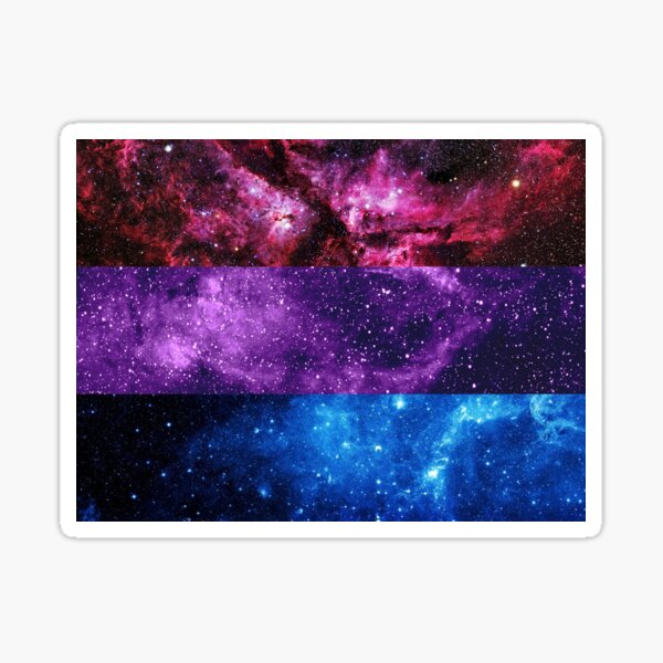 Vista previa del artículo con la obra «Bi Galaxy», diseñado y vendido por child-star.