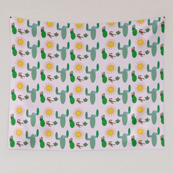 Item preview, cactus pattern designed and sold by Giulia Pink.