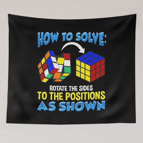 Item preview, How To Solve Puzzle Cube - Funny Cubing designed and sold by perfectpresents.