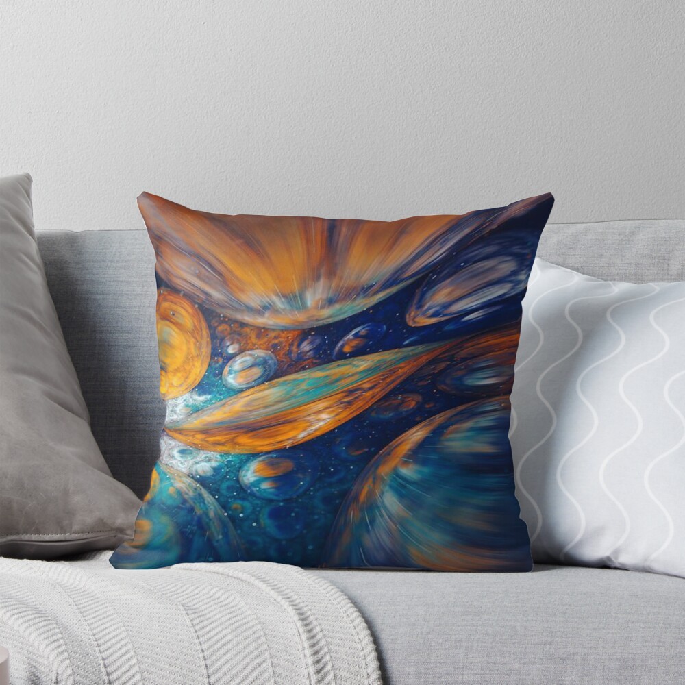 Item preview, Throw Pillow designed and sold by PODLizardWizard.