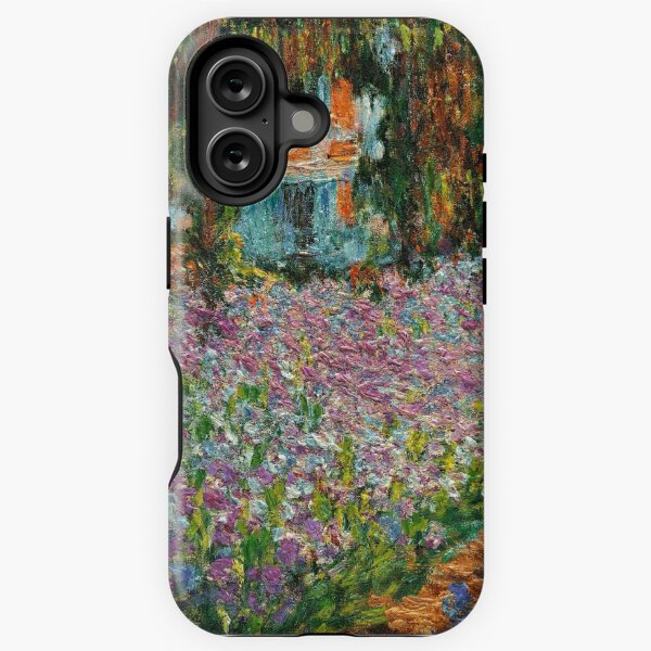 Aperçu de l'œuvre Iris dans le jardin de Monet à Giverny par Claude Monet créée et vendue par antiqueart.