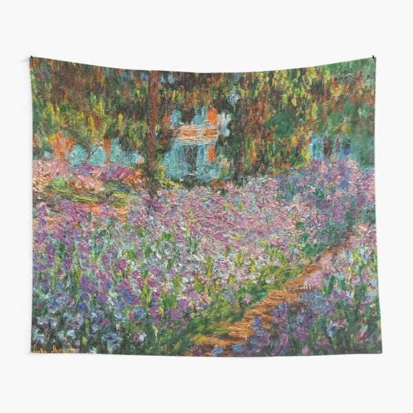 Artikel-Vorschau von Iris in Monets Garten in Giverny von Claude Monet, designt und verkauft von antiqueart.