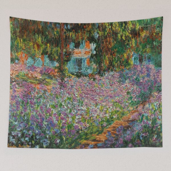 Item preview,  Irises In Monet's Garden At Giverny by Claude Monet designed and sold by antiqueart.