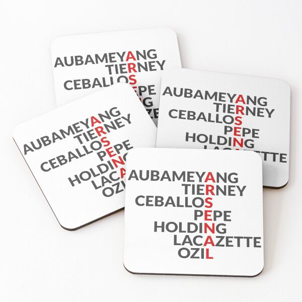 Item preview, Arsenal 2019/20: spelt using player names designed and sold by amzyydoodles.