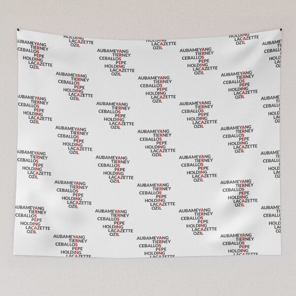 Item preview, Arsenal 2019/20: spelt using player names designed and sold by amzyydoodles.