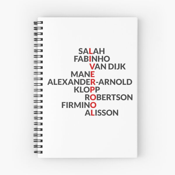 Item preview, Liverpool 2019/20: spelt using player names designed and sold by amzyydoodles.