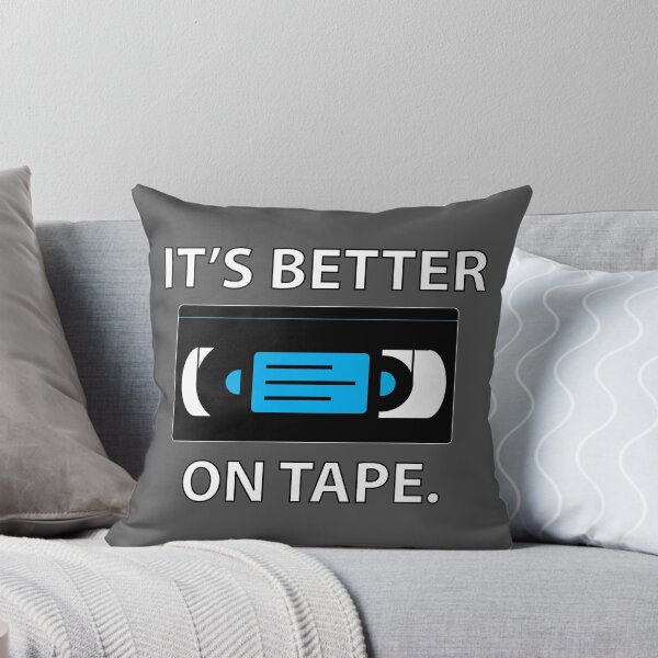 Item preview,  It's Better on Tape VHS - WhiteText Version designed and sold by toppestpower.