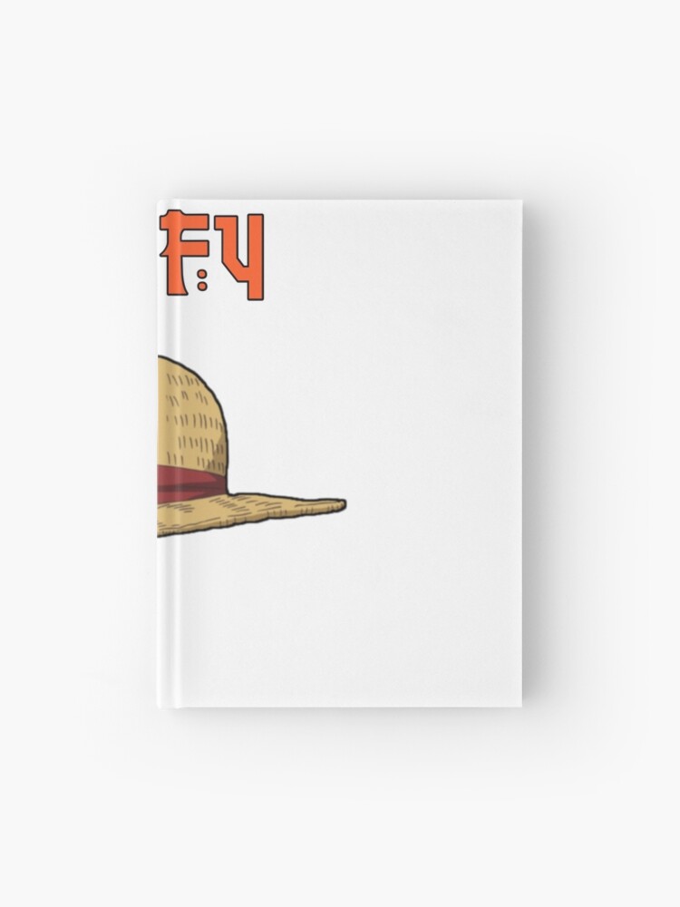 One Piece Logo Straw Hat Hardcover Journal By M2l 78 Redbubble