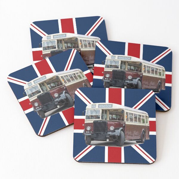 Item preview, Union Jack and bus designed and sold by Millysuewood.