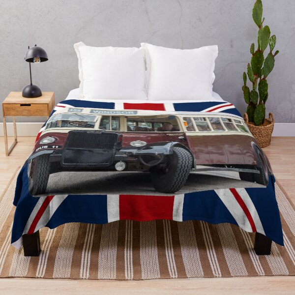 Item preview, Union Jack and bus designed and sold by Millysuewood.