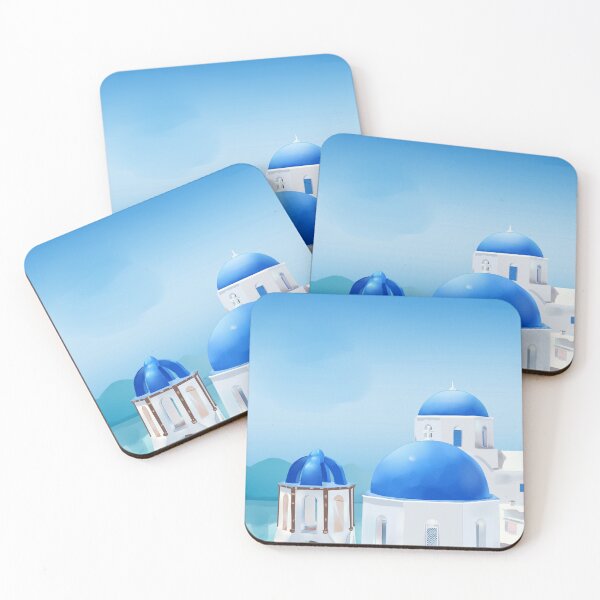 Item preview, Greece Ancient Thera Island Aegean Greece aegean island Ilustration designed and sold by Trenddesigns24.