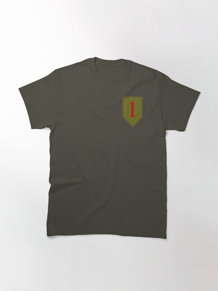 big red one shirt