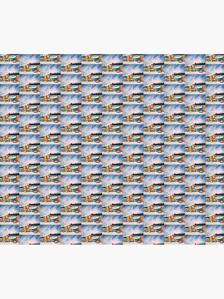 Thumbnail 6 of 6, Throw Blanket, Snowstorm In Truckee designed and sold by stramer.