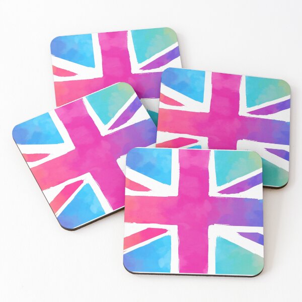 Item preview, Union Jack  water colour effect designed and sold by javaoverride.