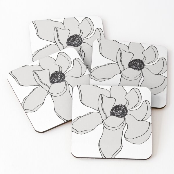 Item preview, magnolia drawing designed and sold by mvsoileau.