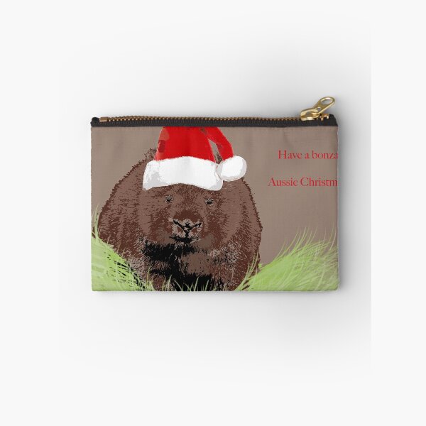 Item preview, Wombat (Vombatus ursinus) christmas designed and sold by ChrissyWild.