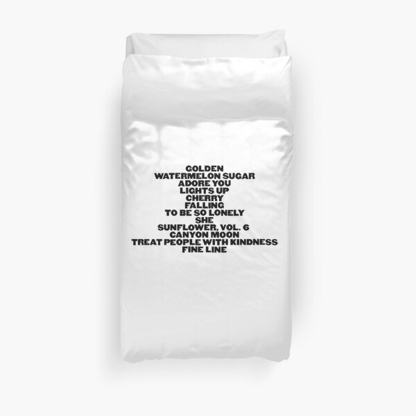 Harry Styles Duvet Cover