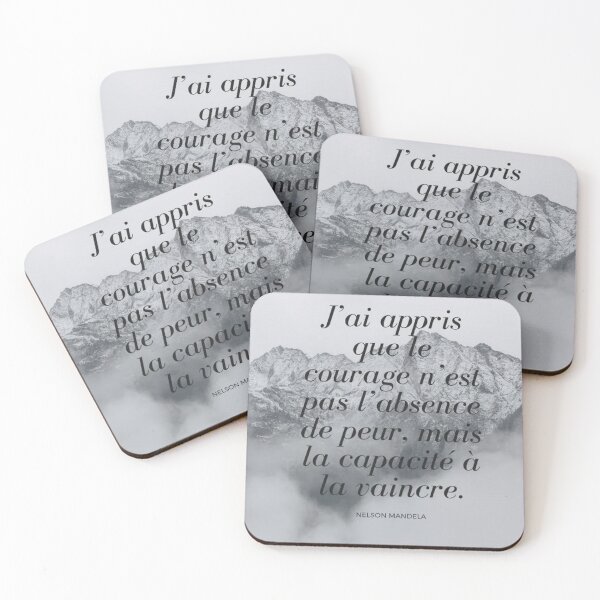 Item preview, The true courage according to Mandela designed and sold by MrBoutik.