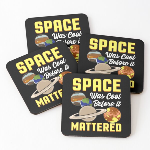 Item preview, Cute & Funny Space Was Cool Before It Mattered Pun designed and sold by perfectpresents.