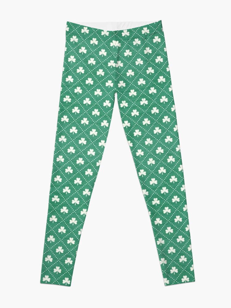 Alternate view of Shamrock On! - emerald Leggings