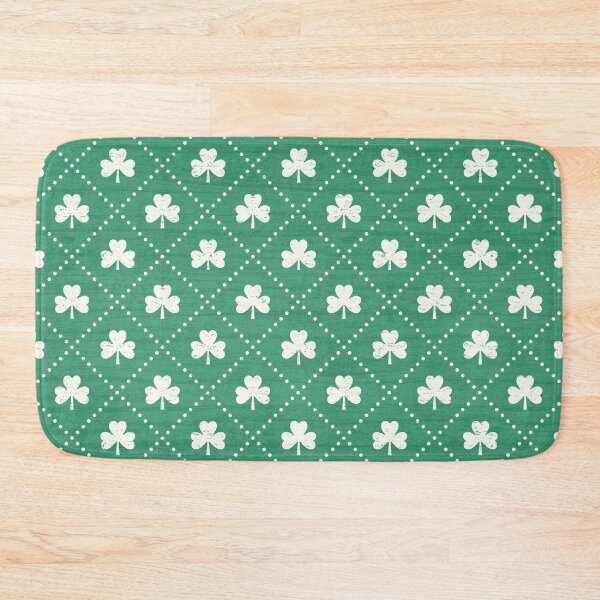 Item preview, Shamrock On! - Emerald Green Background designed and sold by Daisy Beatrice.
