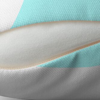 Alternate view of tiffany blue collection Throw Pillow