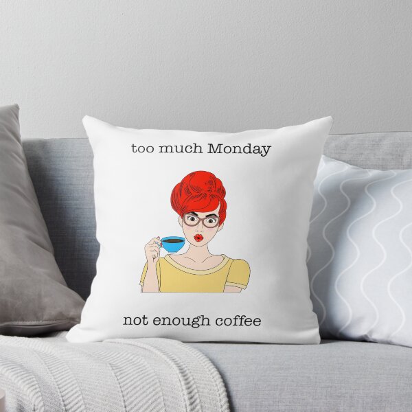 Item preview, Not Enough Coffee - Red Hair designed and sold by polkadotwhiskey.